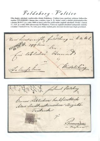 POŠTOVNÍ HISTORIE VALTICKA – list 9