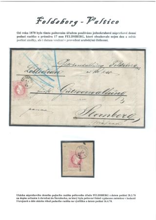 POŠTOVNÍ HISTORIE VALTICKA – list 12