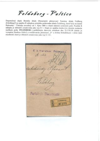 POŠTOVNÍ HISTORIE VALTICKA – list 18