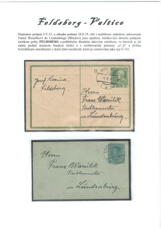POŠTOVNÍ HISTORIE VALTICKA – list 24