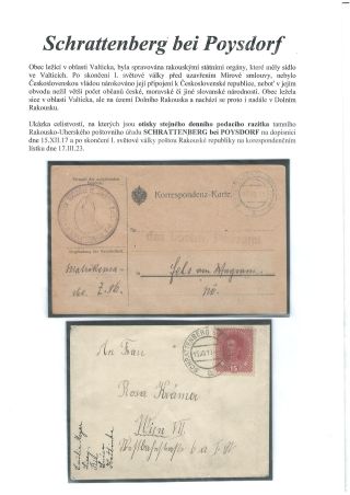 POŠTOVNÍ HISTORIE VALTICKA – list 30