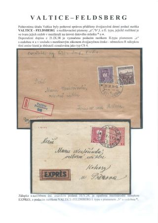 POŠTOVNÍ HISTORIE VALTICKA – list 38
