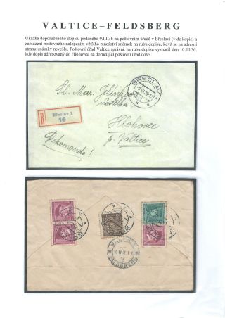 POŠTOVNÍ HISTORIE VALTICKA – list 39