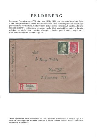 POŠTOVNÍ HISTORIE VALTICKA – list 43