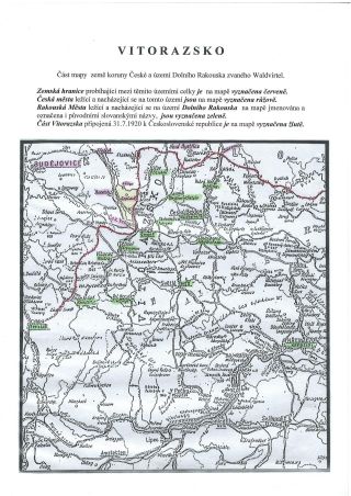 POŠTOVNÍ HISTORIE VITORAZSKA – list 2