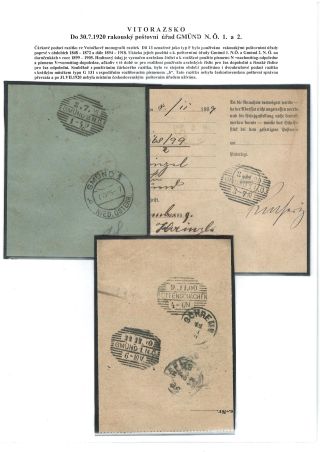 POŠTOVNÍ HISTORIE VITORAZSKA – list 8