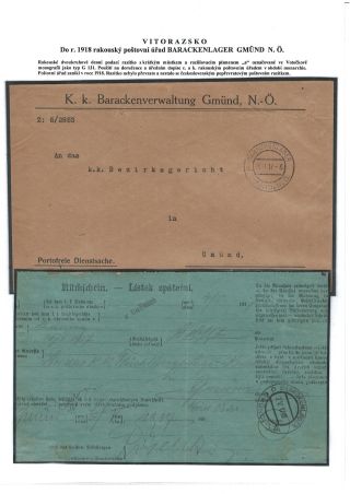 POŠTOVNÍ HISTORIE VITORAZSKA – list 14