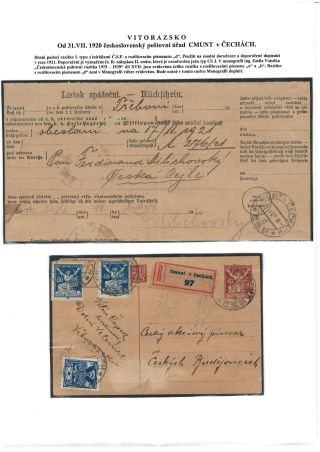 POSTGESCHICHTE VON VITORAZ (WEITRAER GEBIET) – Blatt 19