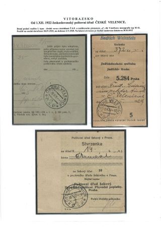 POSTGESCHICHTE VON VITORAZ (WEITRAER GEBIET) – Blatt 22