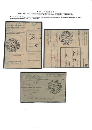 POSTGESCHICHTE VON VITORAZ (WEITRAER GEBIET) – Blatt 30