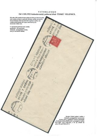 POSTGESCHICHTE VON VITORAZ (WEITRAER GEBIET) – Blatt 34