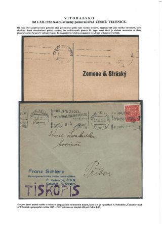 POSTGESCHICHTE VON VITORAZ (WEITRAER GEBIET) – Blatt 35