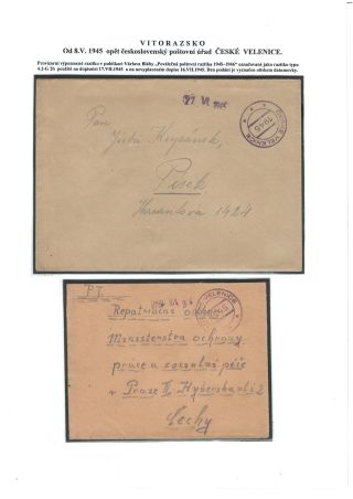 POSTGESCHICHTE VON VITORAZ (WEITRAER GEBIET) – Blatt 36
