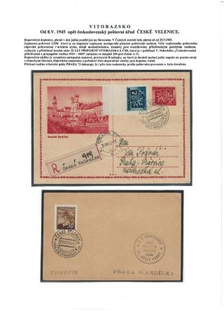 POSTGESCHICHTE VON VITORAZ (WEITRAER GEBIET) – Blatt 39