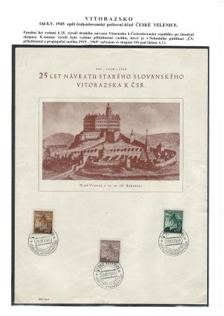 POSTGESCHICHTE VON VITORAZ (WEITRAER GEBIET) – Blatt 40