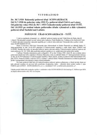 POSTGESCHICHTE VON VITORAZ (WEITRAER GEBIET) – Blatt 41