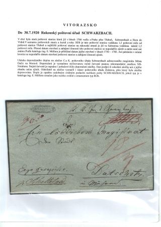 POSTGESCHICHTE VON VITORAZ (WEITRAER GEBIET) – Blatt 42