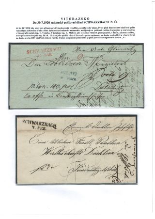 POSTGESCHICHTE VON VITORAZ (WEITRAER GEBIET) – Blatt 43