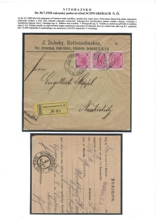 POSTGESCHICHTE VON VITORAZ (WEITRAER GEBIET) – Blatt 47