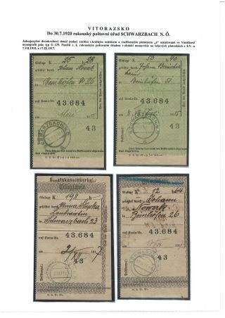 POSTGESCHICHTE VON VITORAZ (WEITRAER GEBIET) – Blatt 50