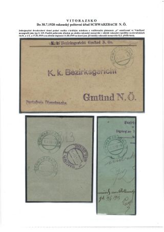 POSTGESCHICHTE VON VITORAZ (WEITRAER GEBIET) – Blatt 51