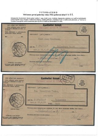 POSTGESCHICHTE VON VITORAZ (WEITRAER GEBIET) – Blatt 55