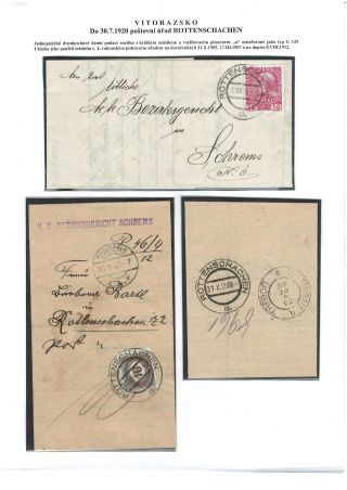 POSTGESCHICHTE VON VITORAZ (WEITRAER GEBIET) – Blatt 61