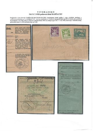 POSTGESCHICHTE VON VITORAZ (WEITRAER GEBIET) – Blatt 65