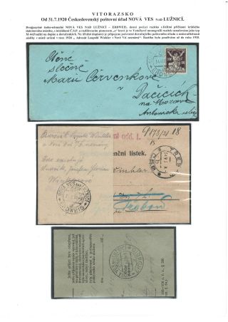 POSTGESCHICHTE VON VITORAZ (WEITRAER GEBIET) – Blatt 73