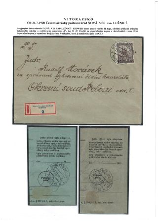 POSTGESCHICHTE VON VITORAZ (WEITRAER GEBIET) – Blatt 75
