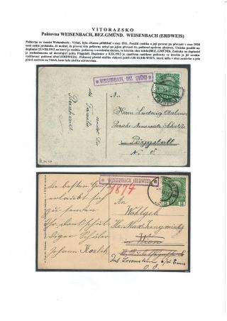 POSTGESCHICHTE VON VITORAZ (WEITRAER GEBIET) – Blatt 80