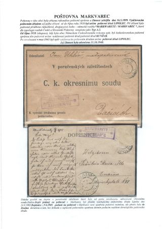 RAKOUSKÉ A ČESKOSLOVENSKÉ POŠTOVNY NA OKRESE JINDŘICHŮV HRADEC – list 8