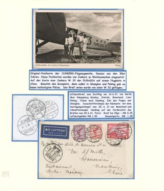 ČÍNA - LETECKÁ POŠTA 1931-1941 PROSTŘEDNICTVÍM EURASIA AVIATION CORP. – list 23