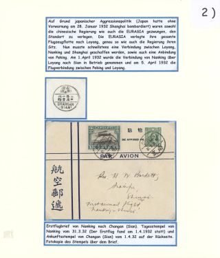 ČÍNA - LETECKÁ POŠTA 1931-1941 PROSTŘEDNICTVÍM EURASIA AVIATION CORP. – list 28