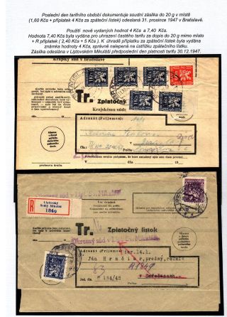 VERWENDUNG DER DIENSTMARKEN IN DER SLOWAKEI – Blatt 17