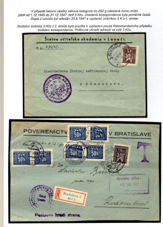 VERWENDUNG DER DIENSTMARKEN IN DER SLOWAKEI – Blatt 30