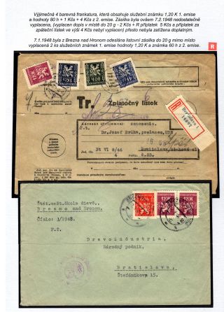 VERWENDUNG DER DIENSTMARKEN IN DER SLOWAKEI – Blatt 40