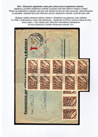 VERWENDUNG DER DIENSTMARKEN IN DER SLOWAKEI – Blatt 43