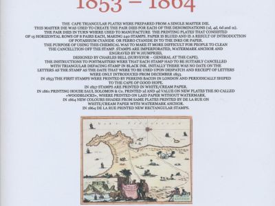 CAPE OF GOOD HOPE 1853-1864