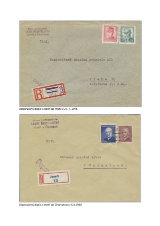 CZECH LANDS - POST OFFICES DISAPPEARED FROM MAPS – sheet 7