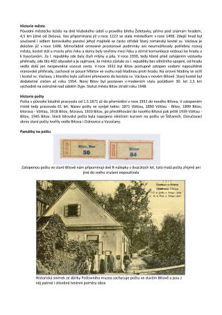 CZECH LANDS - POST OFFICES DISAPPEARED FROM MAPS – sheet 10