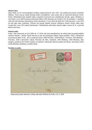 CZECH LANDS - POST OFFICES DISAPPEARED FROM MAPS – sheet 14