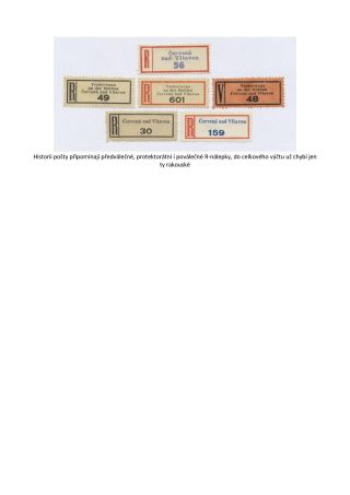 CZECH LANDS - POST OFFICES DISAPPEARED FROM MAPS – sheet 35