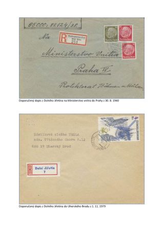 CZECH LANDS - POST OFFICES DISAPPEARED FROM MAPS – sheet 39