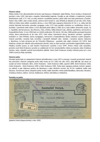 CZECH LANDS - POST OFFICES DISAPPEARED FROM MAPS – sheet 42