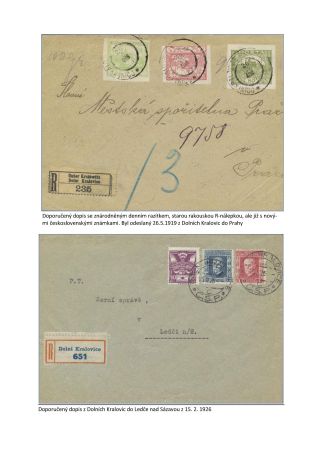 CZECH LANDS - POST OFFICES DISAPPEARED FROM MAPS – sheet 43