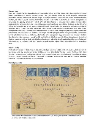 CZECH LANDS - POST OFFICES DISAPPEARED FROM MAPS – sheet 46