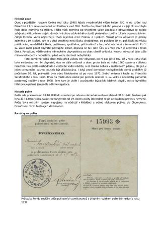CZECH LANDS - POST OFFICES DISAPPEARED FROM MAPS – sheet 50