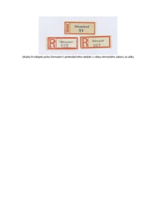 CZECH LANDS - POST OFFICES DISAPPEARED FROM MAPS – sheet 51