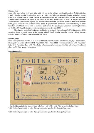 TSCHECHISCHE LÄNDER - POSTÄMTER VERSCHWUNDENE AUS DEN KARTEN – Blatt 70